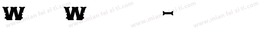 W 文件 W 看看是不是这个字体转换